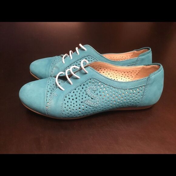 Sabrinas Women’s Suede Leather Lace up Shoes - Picture 4 of 7